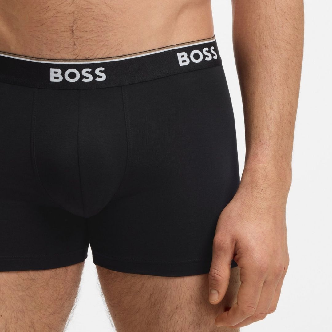 Boss Black 3 Pack Boxer Brief - Black