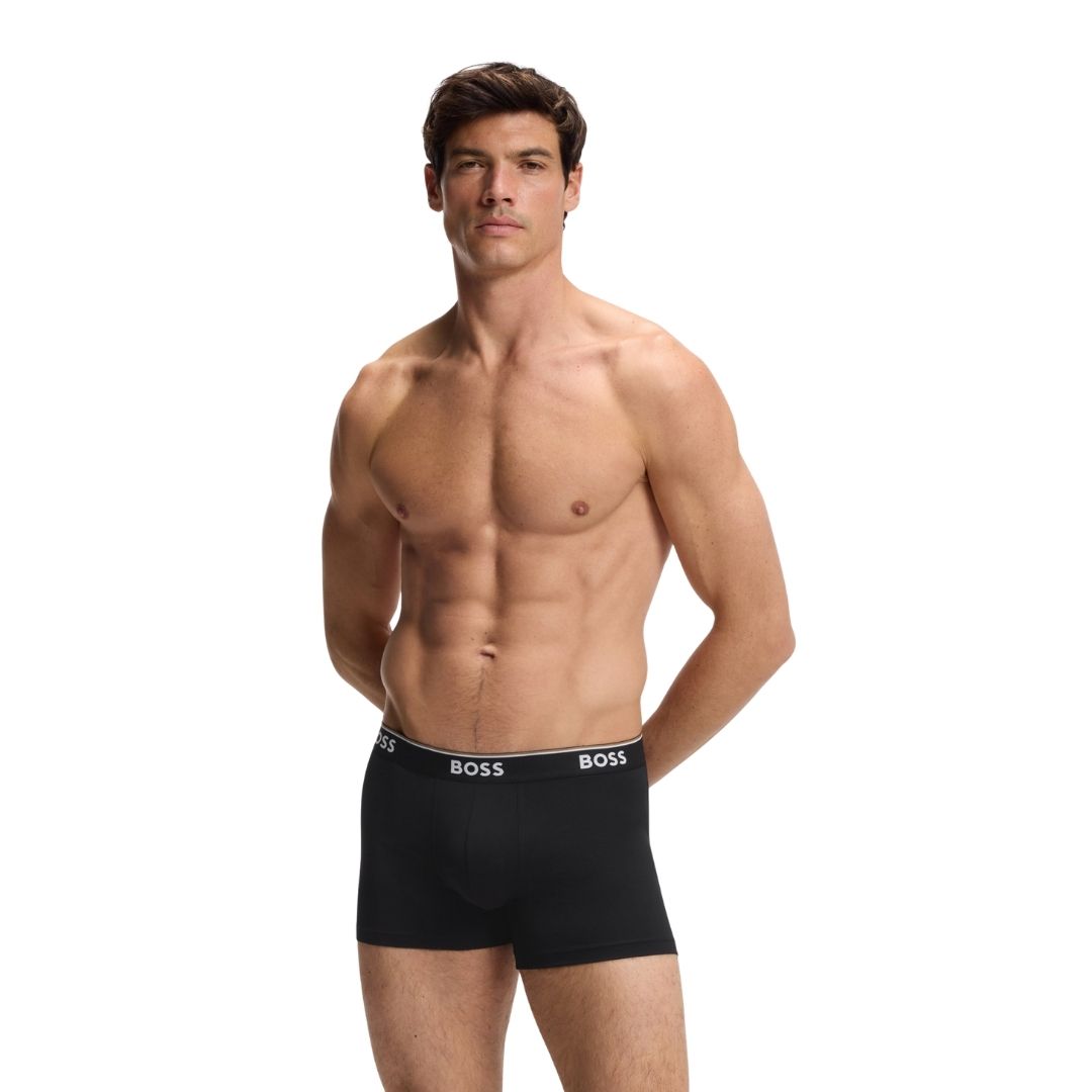 Boss Black 3 Pack Boxer Brief - Black