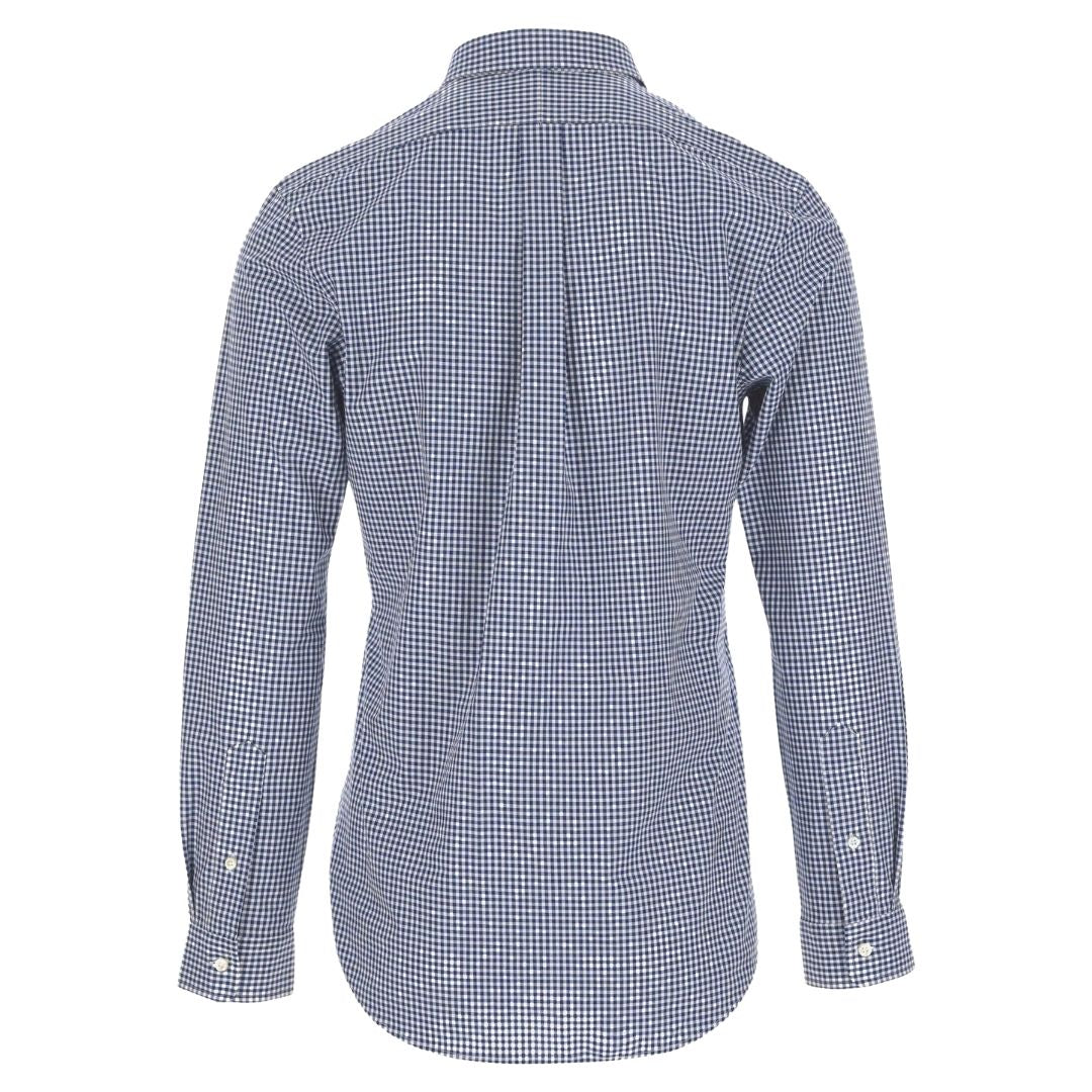 Polo Ralph Lauren Stretch Cotton Checked Shirt - Blue