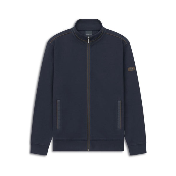 Bugatti Zip Thru Sweat Jacket - Navy