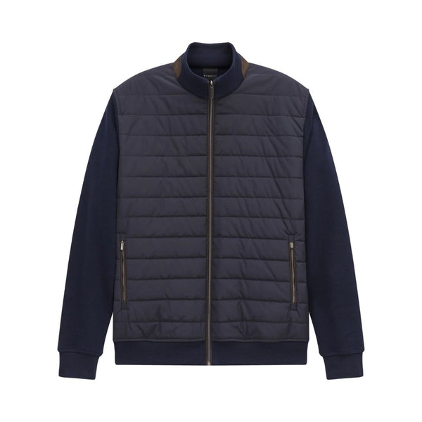 Bugatti Knitted Sweater Jacket - Navy