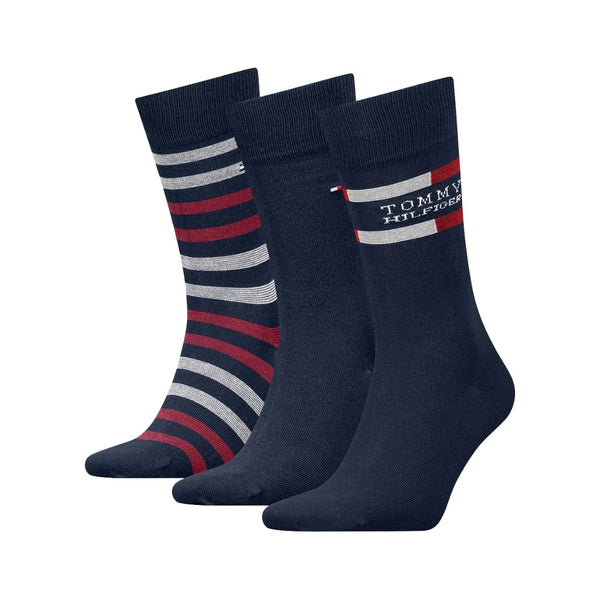 Tommy Hilfiger 3PK Socks - Navy