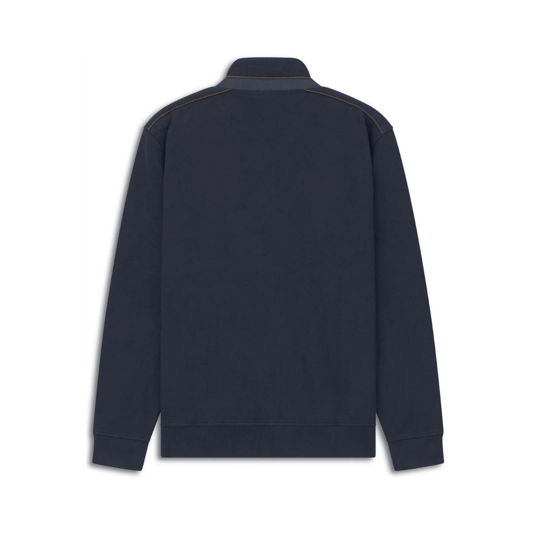 Bugatti Zip Thru Sweat Jacket - Navy