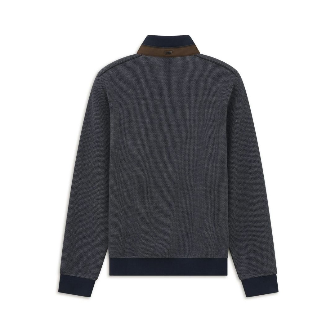 Bugatti Half Zip Sweatshirt - Navy