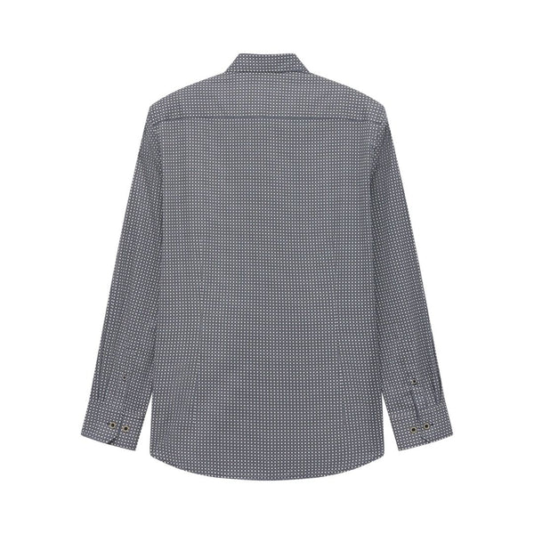 Bugatti Casual Shirt Micro Pattern - Navy