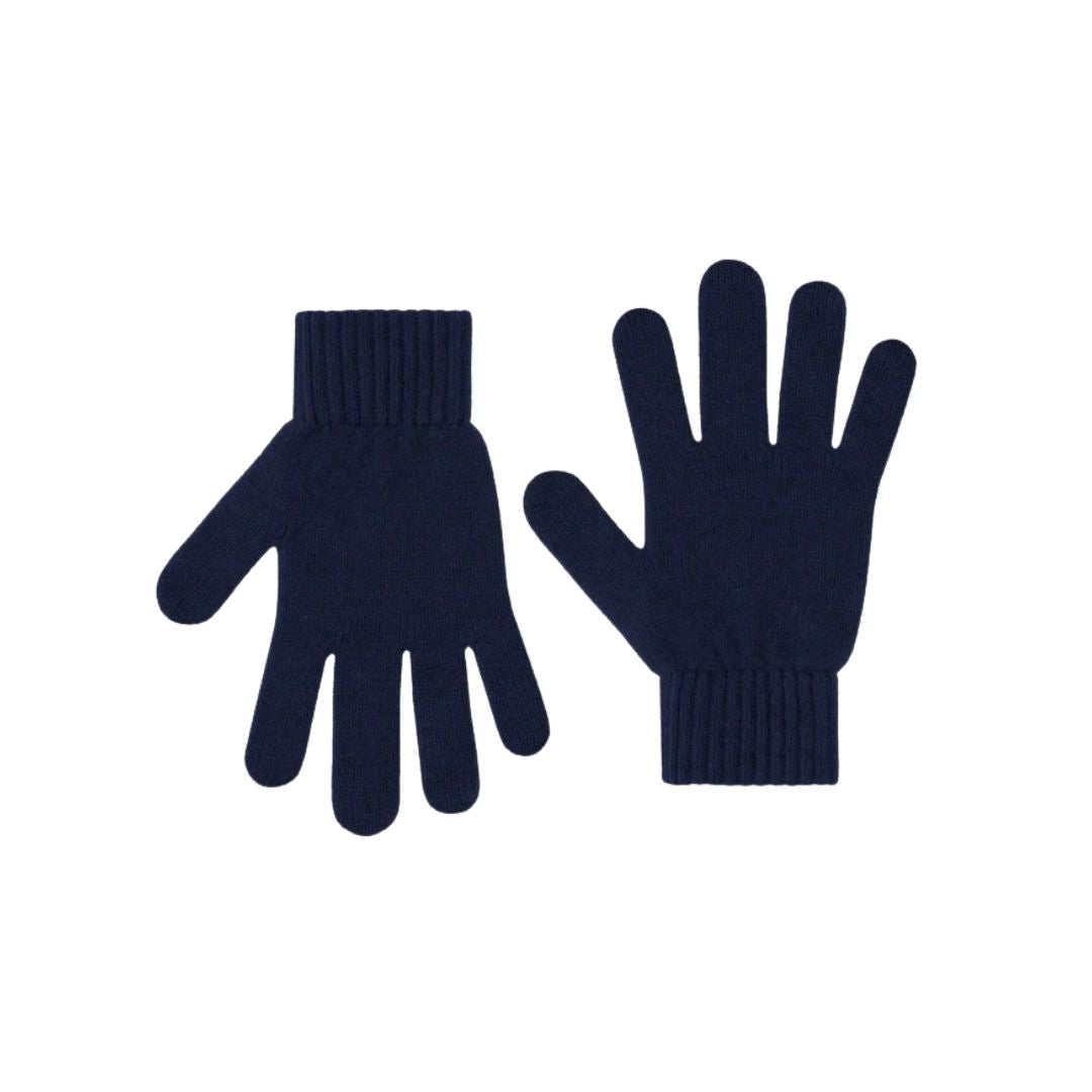 Colorful Standard Merino Wool Gloves - Marine Blue