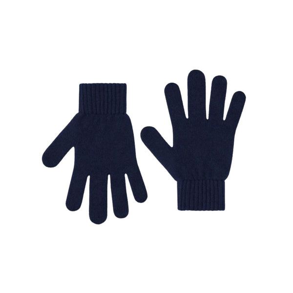 Colorful Standard Merino Wool Gloves - Marine Blue