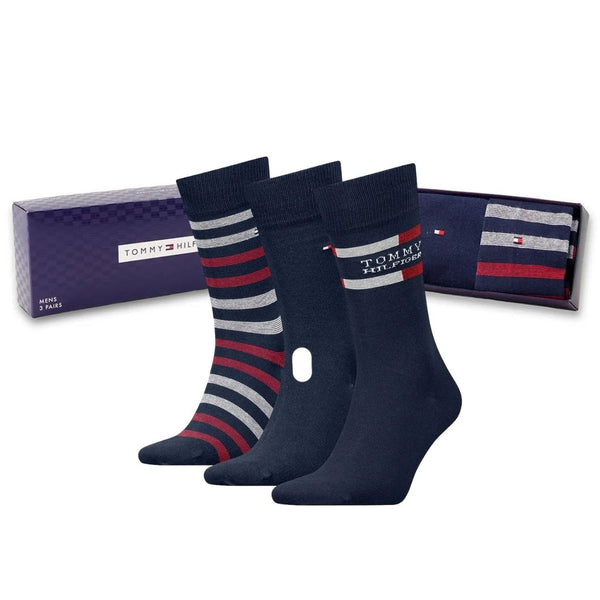 Tommy Hilfiger 3PK Socks - Navy
