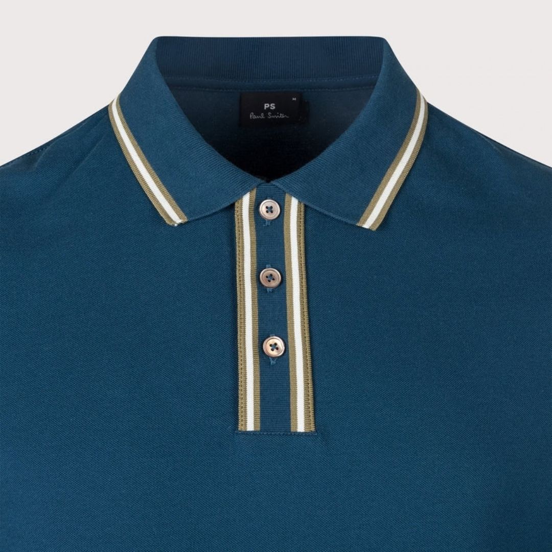 Paul Smith Regular Fit Polo Shirt - Blue