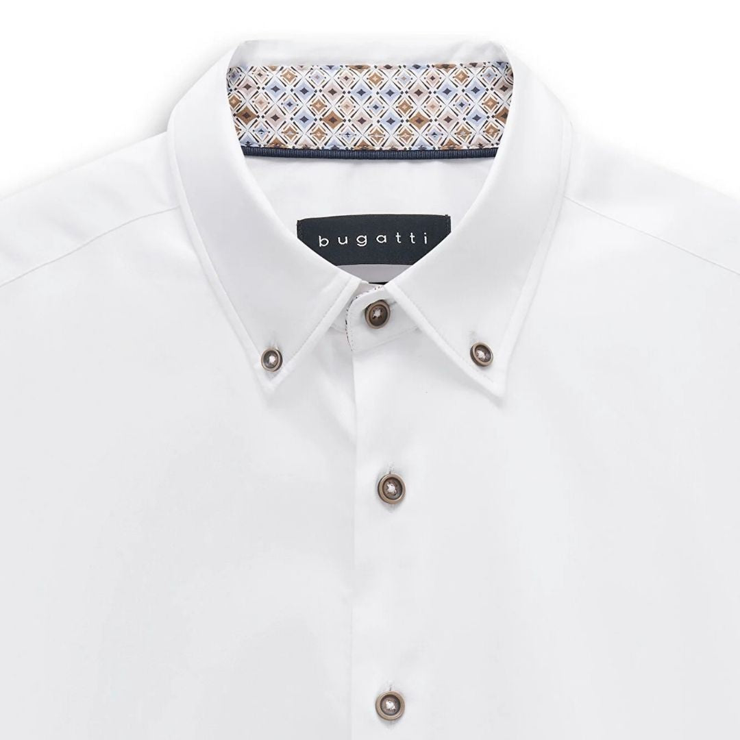 Bugatti Casual Shirt - White