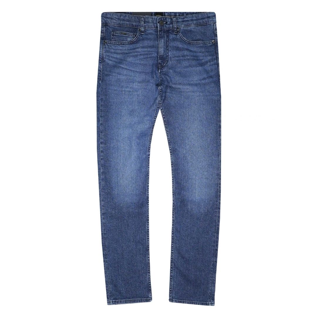 BOSS Delaware Slim Fit Jeans – Navy