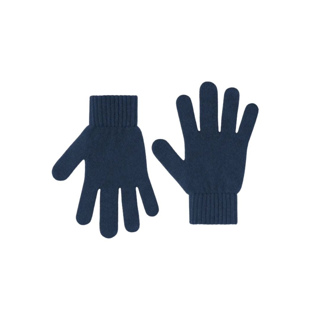 Colorful Standard Merino Wool Gloves - Petrol Blue
