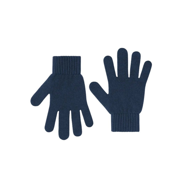 Colorful Standard Merino Wool Gloves - Petrol Blue