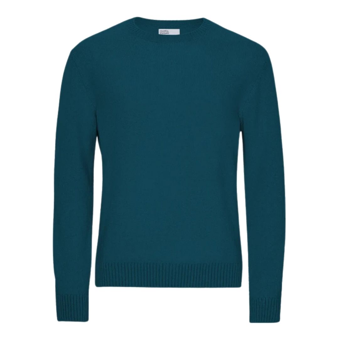 Colorful Standard Classic Merino Wool Crew - Ocean Green