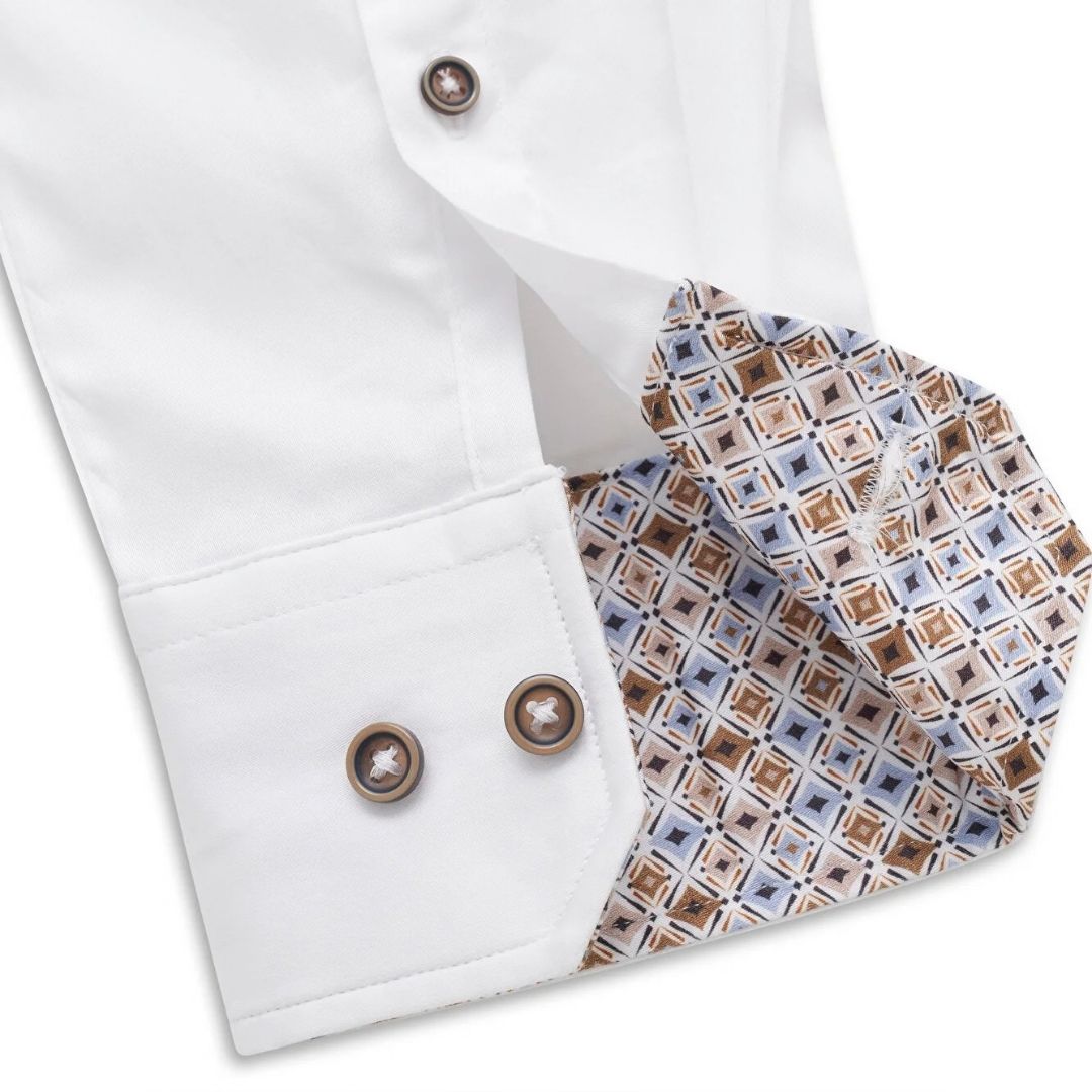 Bugatti Casual Shirt - White