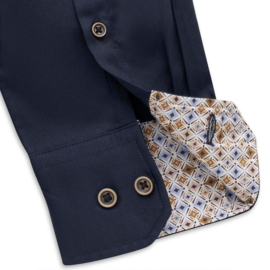 Bugatti Casual Shirt - Navy (02135847)