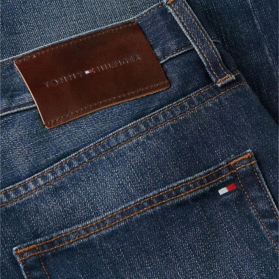 Tommy Hilfiger Warren Bootcut Jeans – Blue