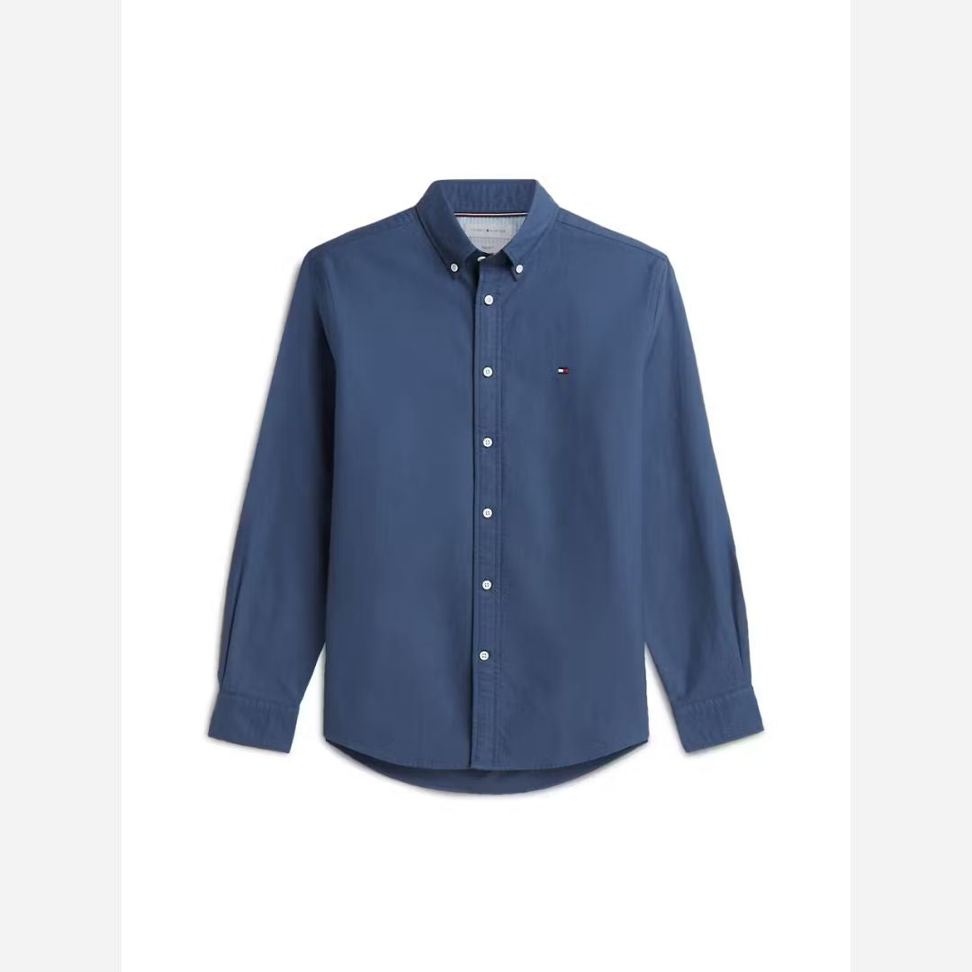 Tommy Hilfiger Heritage Oxford Regular Fit Shirt – Blue