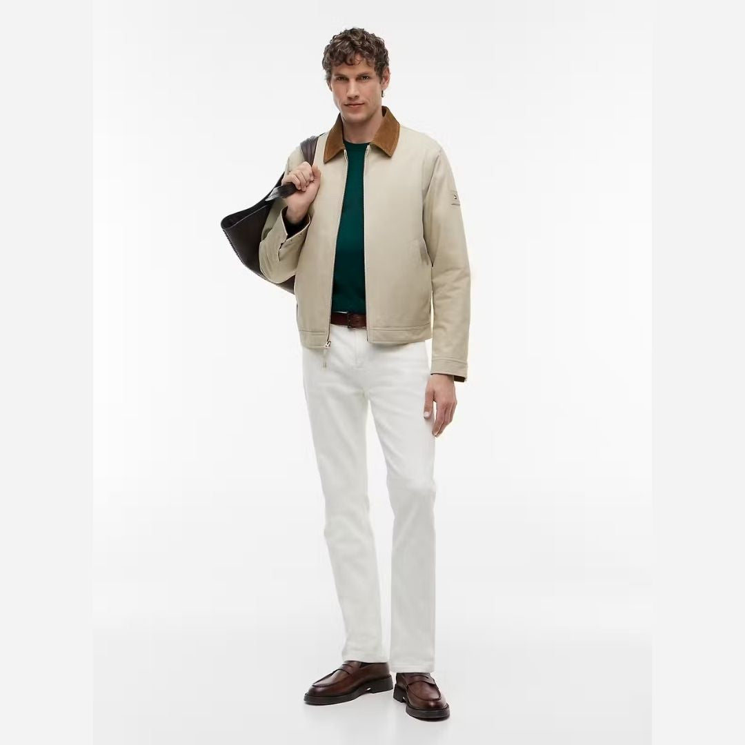 Tommy Hilfiger Pima Cotton Cashmere Crew-Neck Jumper – Green