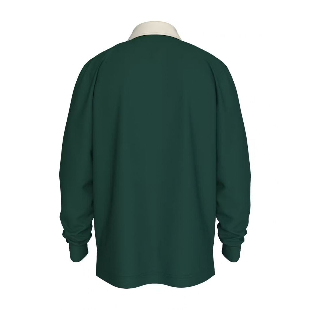 Tommy Hilfiger Essential Solid Rugby Shirt – Green