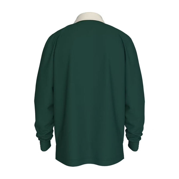 Tommy Hilfiger Essential Solid Rugby Shirt – Green