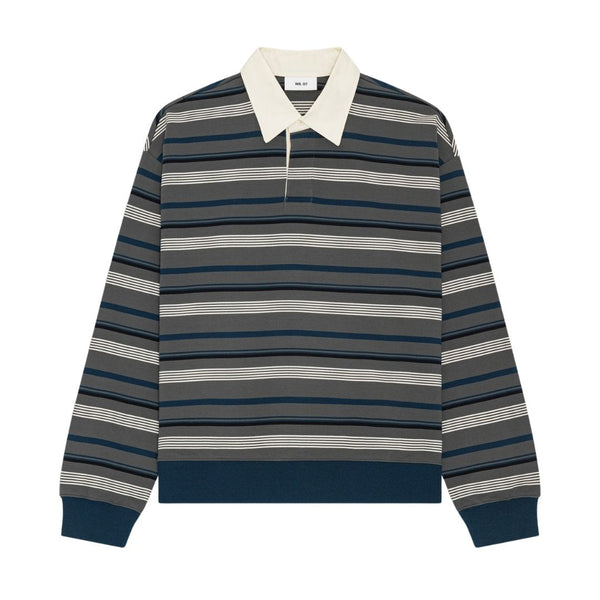 NN07 David Polo Rugby - Grey Stripe