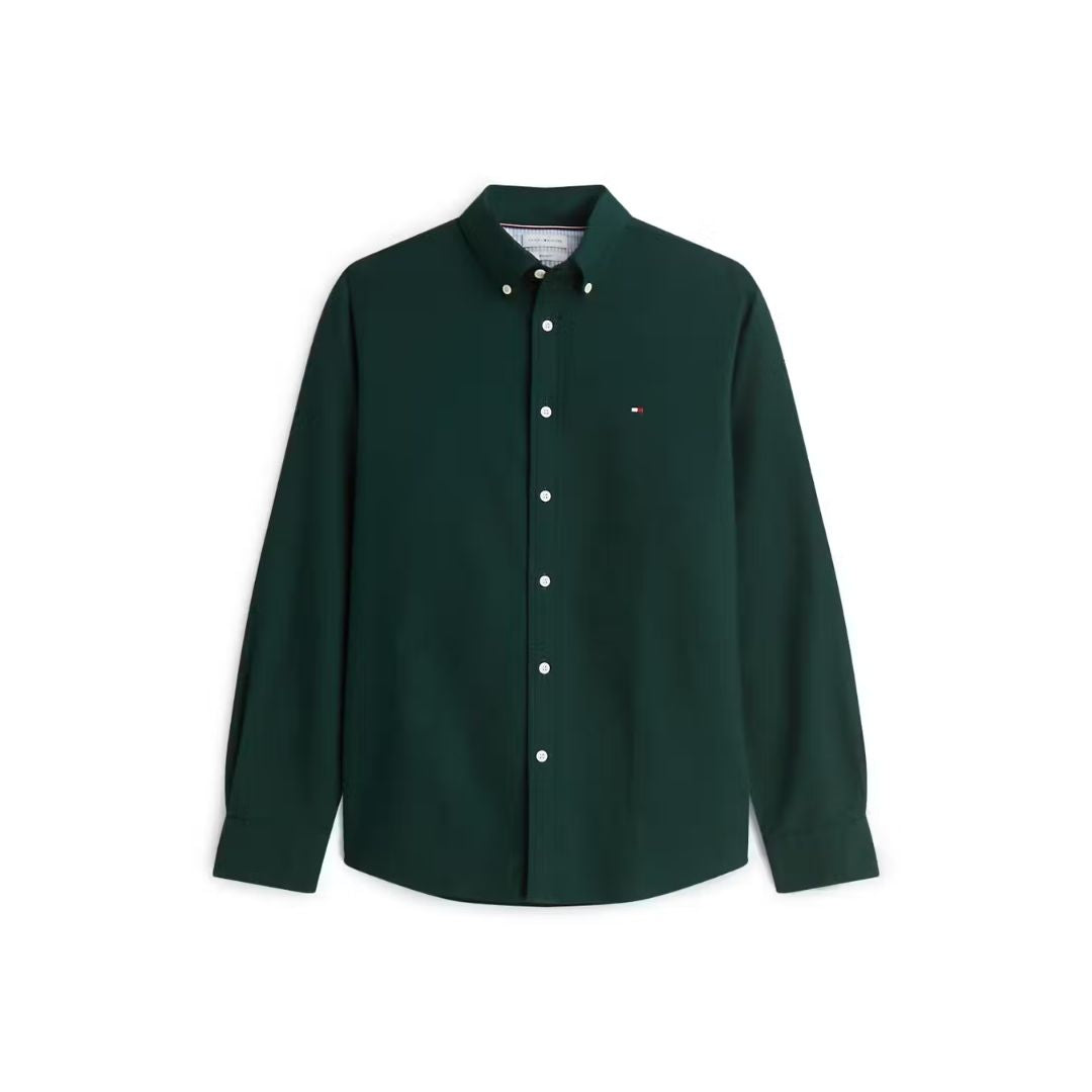Tommy Hilfiger Heritage Oxford Regular Fit Shirt – Green