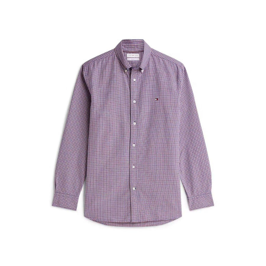 Tommy Hilfiger Heritage Oxford Tartan Regular Fit Shirt – Red