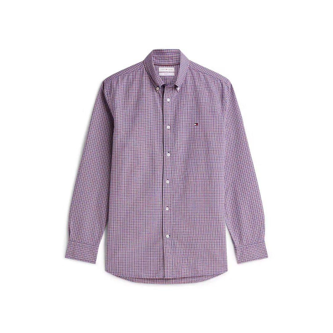 Tommy Hilfiger Heritage Oxford Tartan Regular Fit Shirt – Red