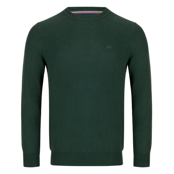 Andre Hook Crew Knit - FOREST