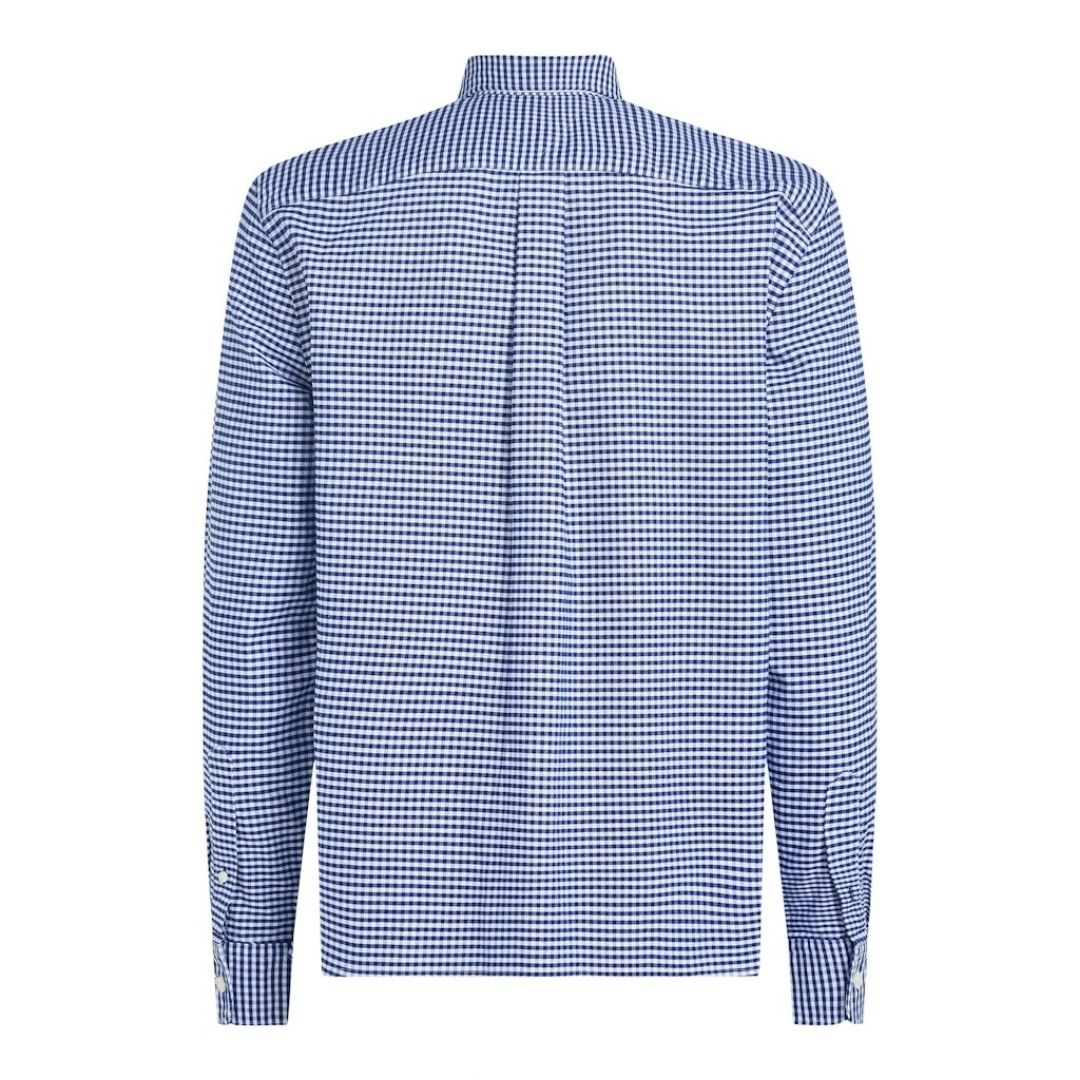 Tommy Hilfiger Heritage Oxford Gingham Regular Fit Shirt - Blue