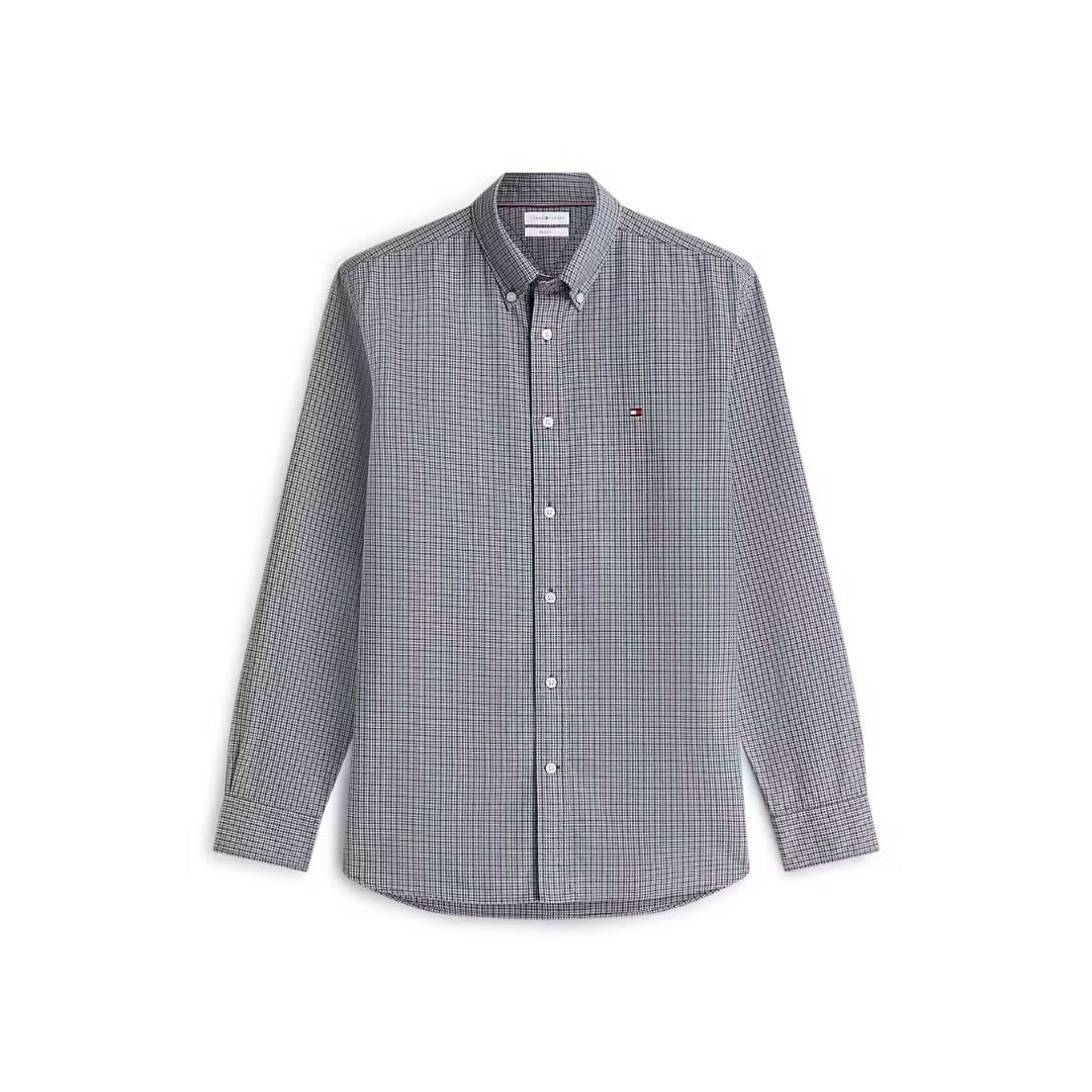 Tommy Hilfiger Heritage Oxford Tartan Regular Fit Shirt – Green