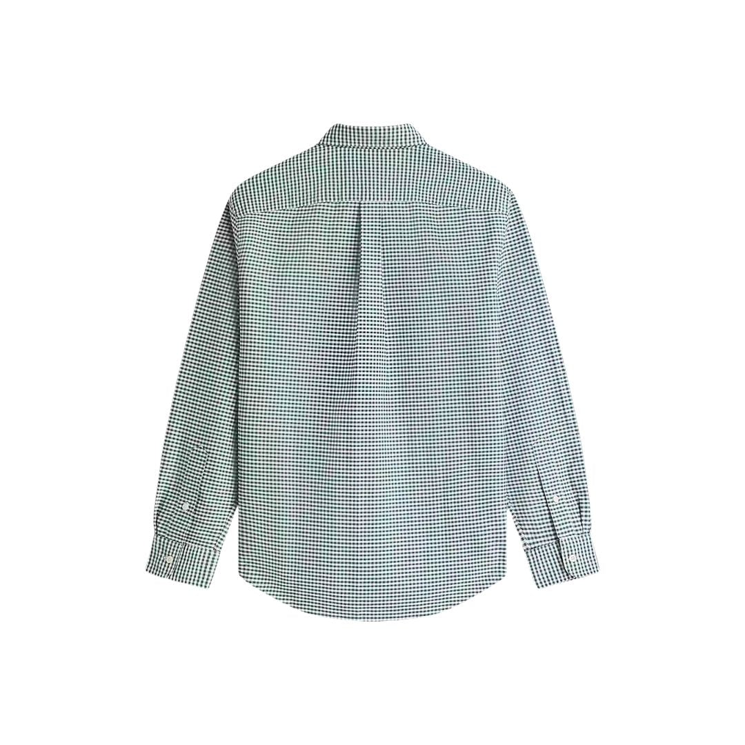 Tommy Hilfiger Heritage Oxford Gingham Regular Fit Shirt – Green