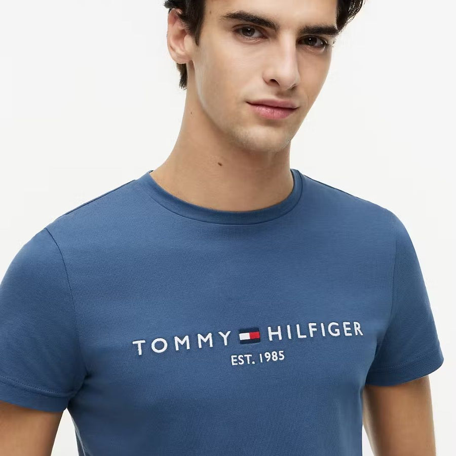 Tommy Hilfiger Logo T-Shirt – Blue