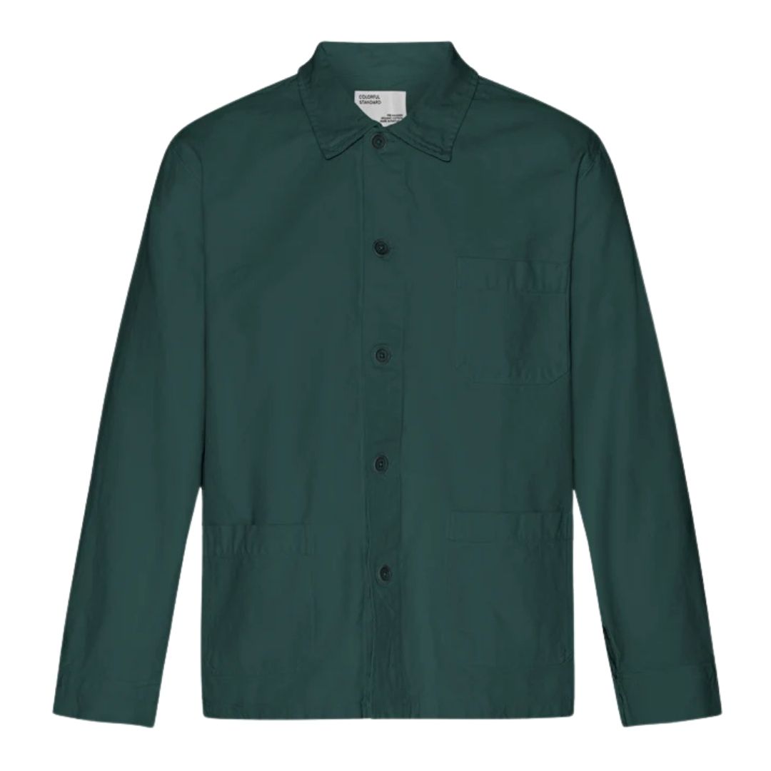 Colorful Standard Organic Workwear Jacket - Ocean Green