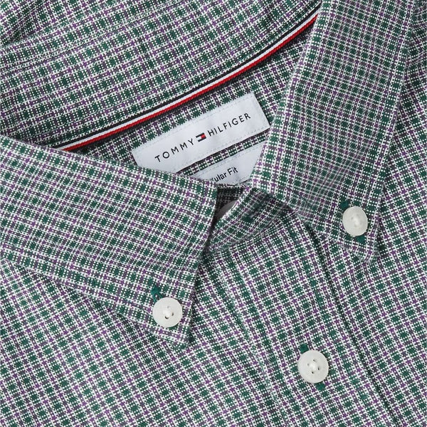 Tommy Hilfiger Heritage Oxford Tartan Regular Fit Shirt – Green