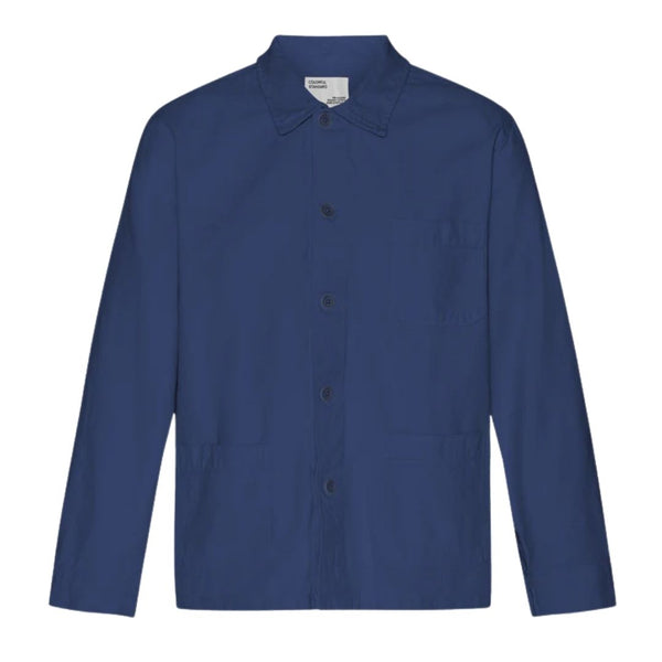 Colorful Standard Organic Workwear Jacket - Marine Blue