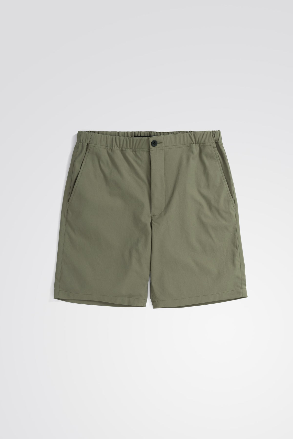 Norse Projects Ezra Relaxed Solotex Twill Short - Sediment Green