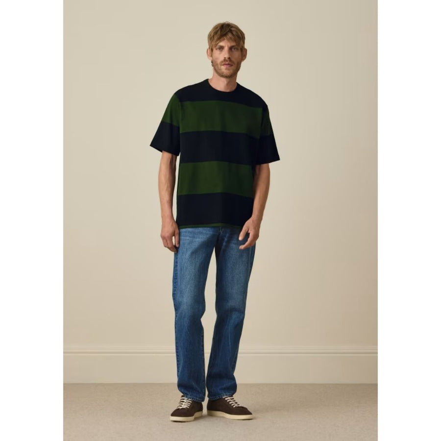 Paul Smith Oversized Block Stripe T-Shirt – Green