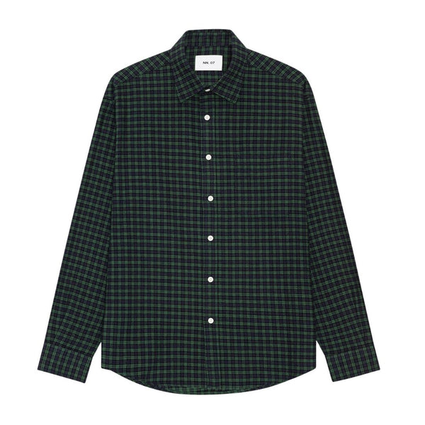 NN07 Deon 5465 Shirt - Indigo Check