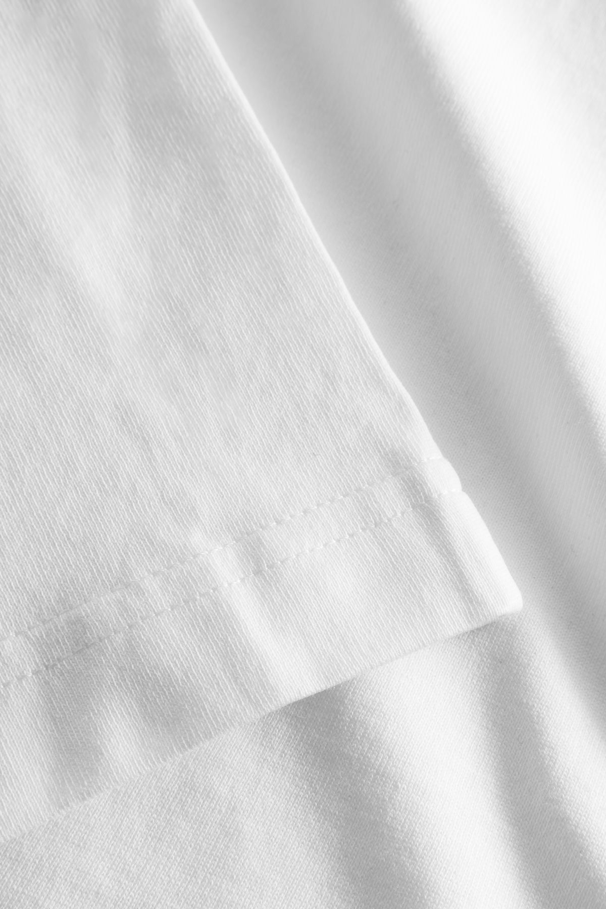 Norse Projects Simon Loose Organic Brush Bevel Logo T-Shirt - White