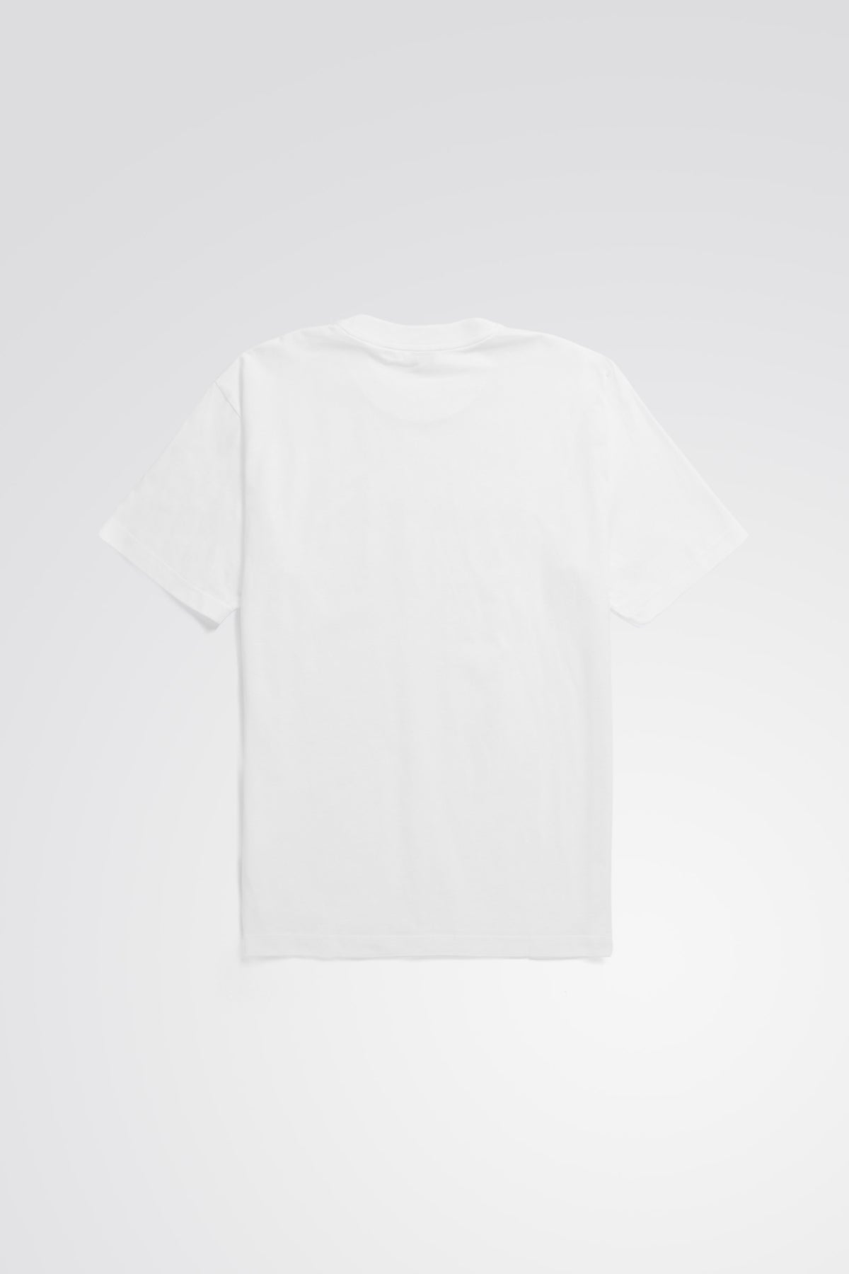 Norse Projects Simon Loose Organic Brush Bevel Logo T-Shirt - White