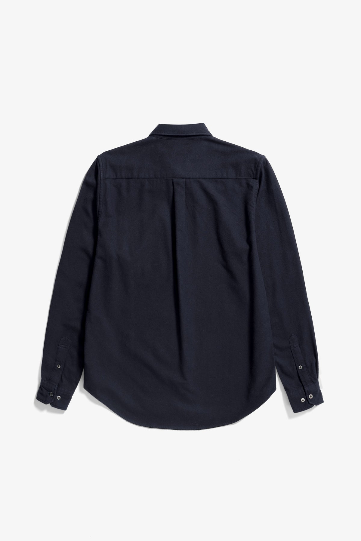 Norse Project Osvald Flannel Shirt - Dark Navy