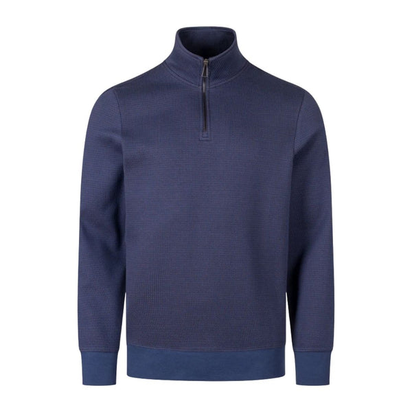 Paul Smith Classic Half Zip Top - Blue