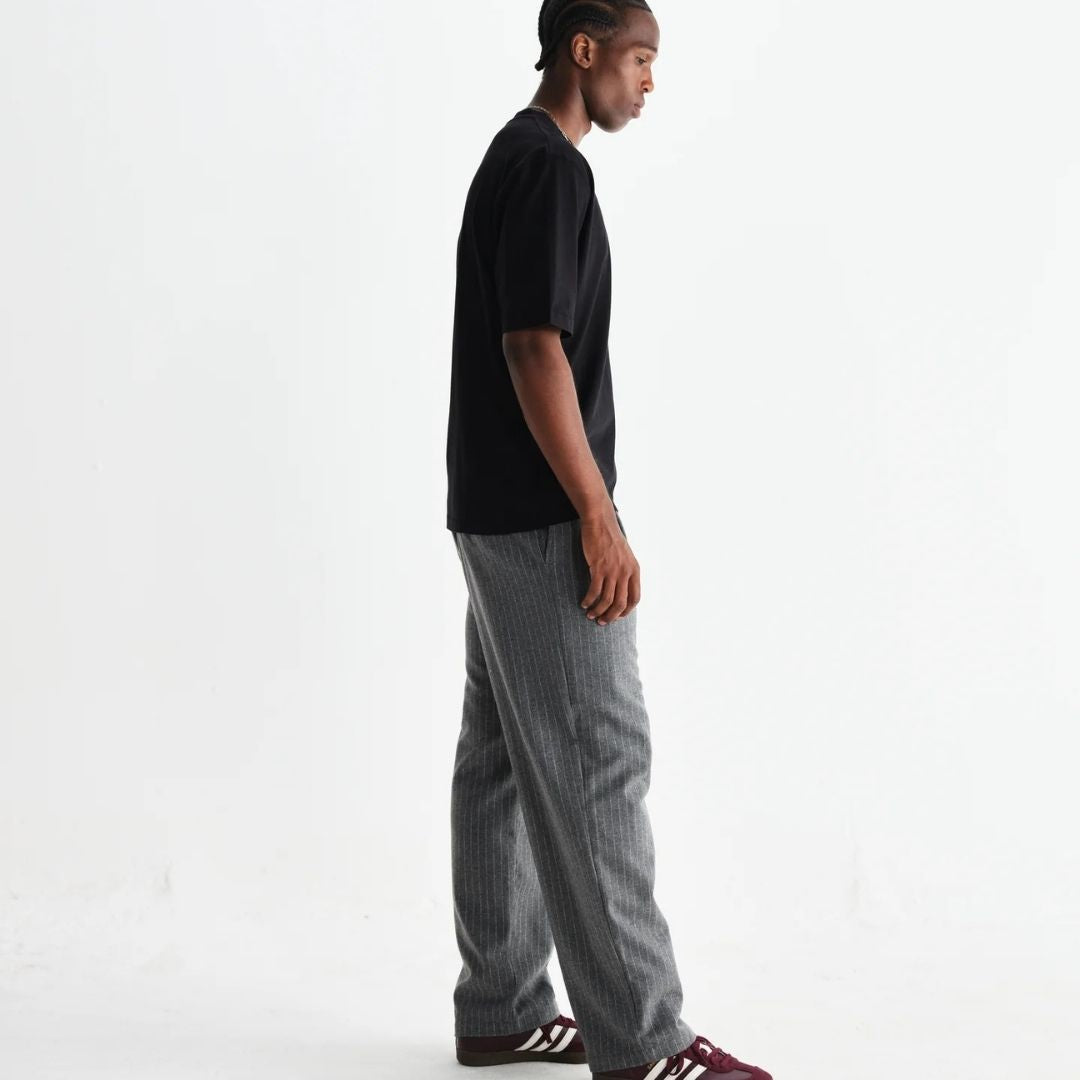 Wax London Milton Compact Organic Cotton T-Shirt - Black