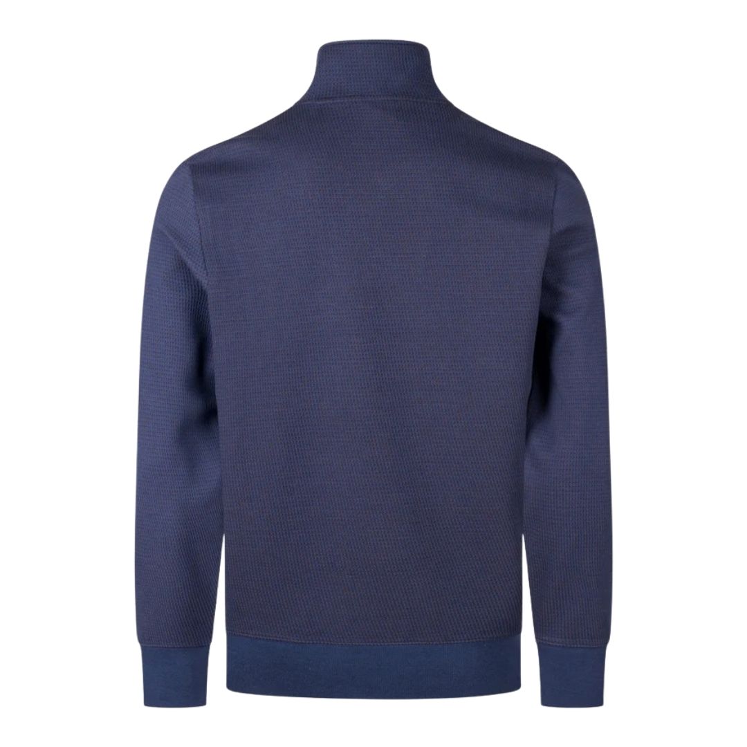 Paul Smith Classic Half Zip Top - Blue