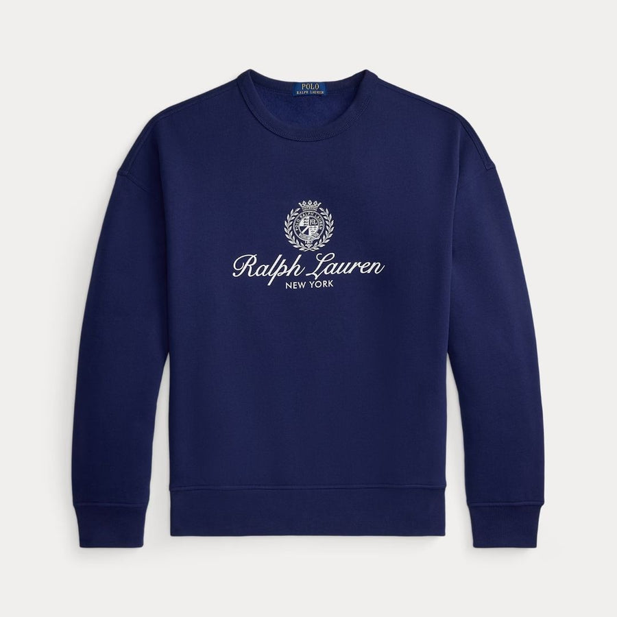 Polo Ralph Lauren Relaxed Fit Fleece Graphic Sweatshirt - Newport Navy