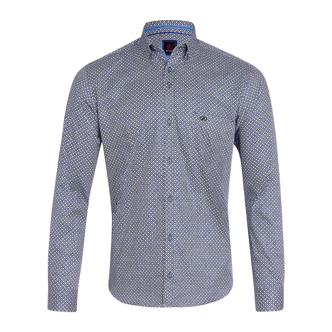 Andre Regan Long Sleeve Casual Shirt - Green