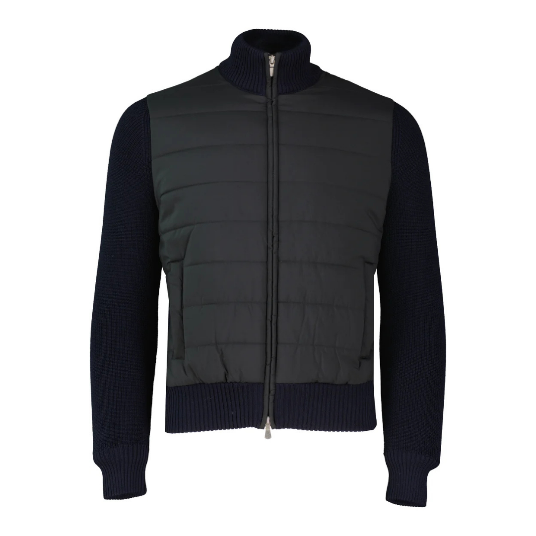 Gran Sasso Hybrid Knit - Navy