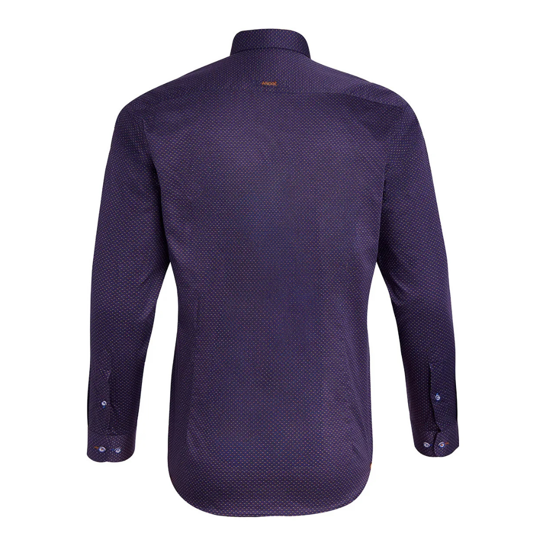 Andre - Daly Long Sleeve Casual Shirt - Tan